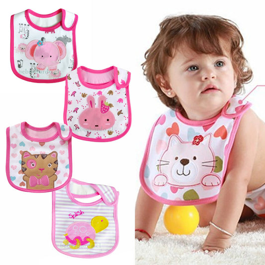 Baberos Impermeable Triple Capa Bebé