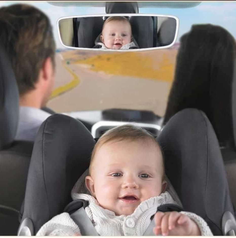 Espejo Vigilancia Retrovisor Auto Bebé XL