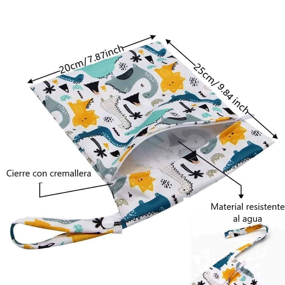 Bolsa PortaPañal Impermeable