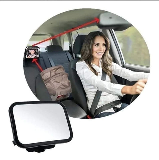 Espejo Vigilancia Retrovisor Auto Bebé XL