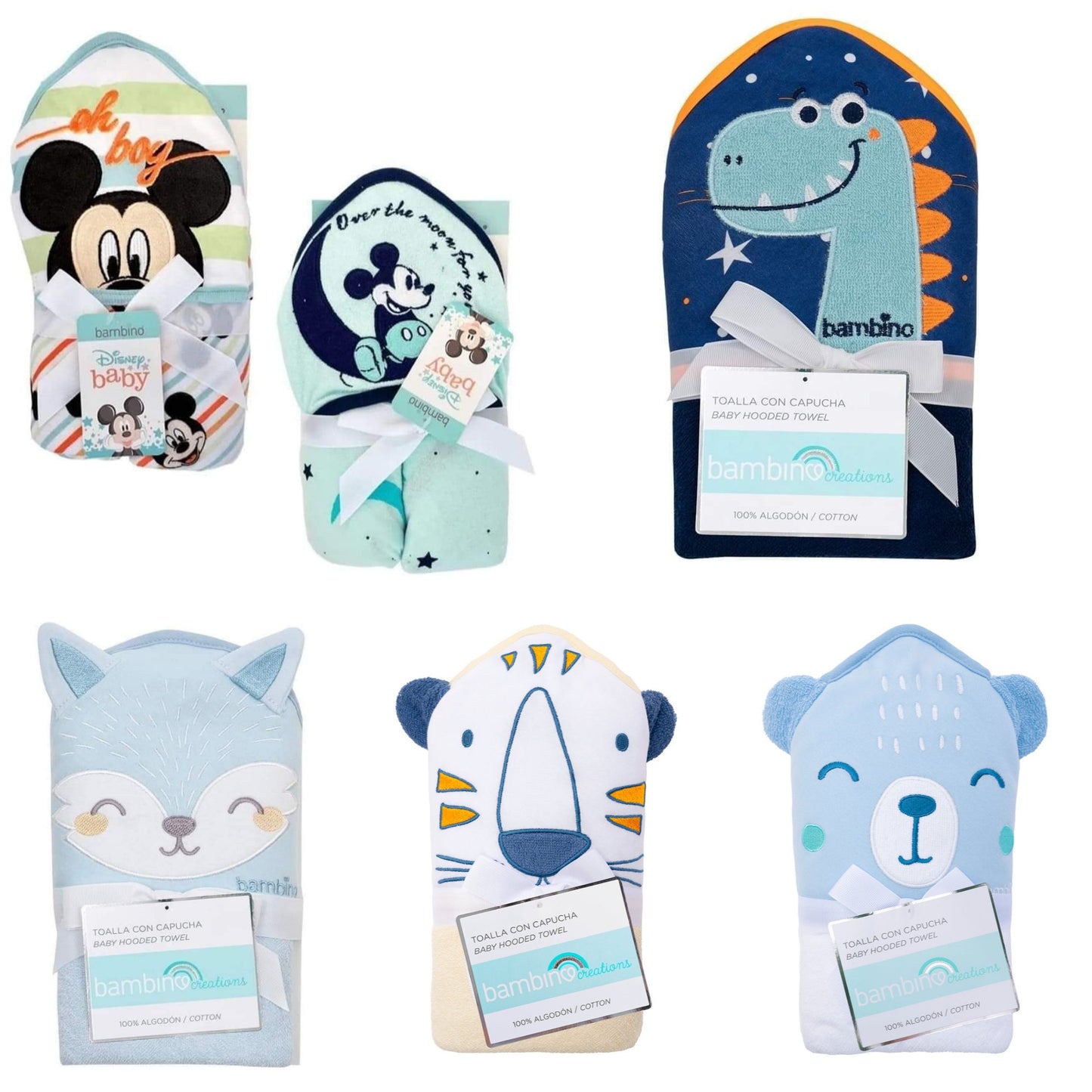 Toalla Capucha Bambino