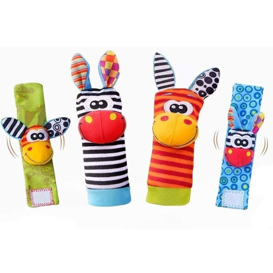 Set de Pulseras y Calcetines de Estimulación