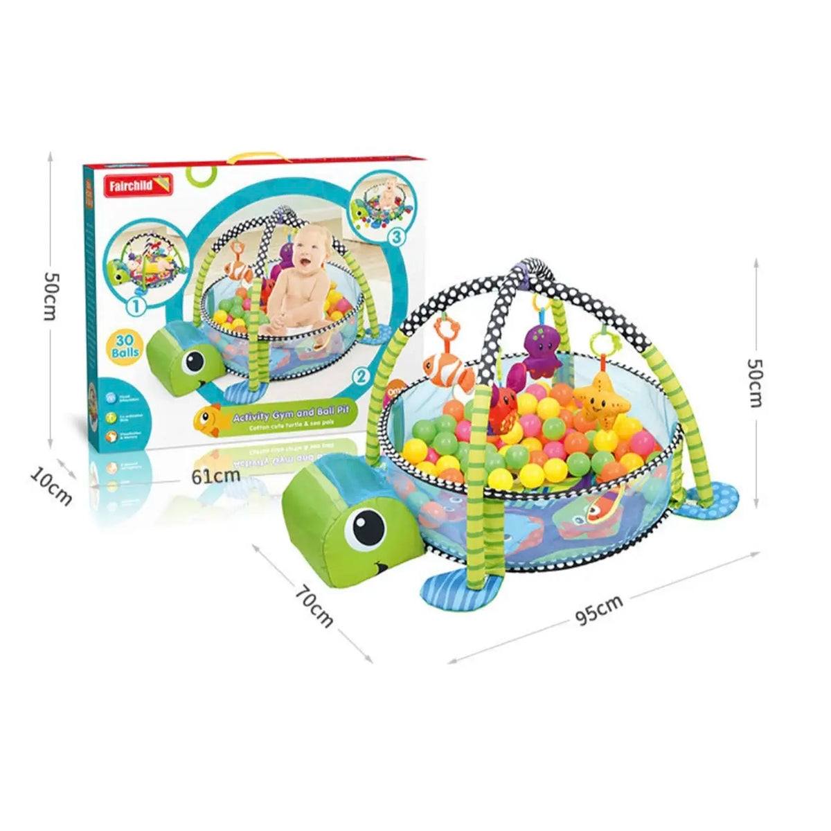 Gimnasio Bebé Didáctico 3 en 1 con Pelotas