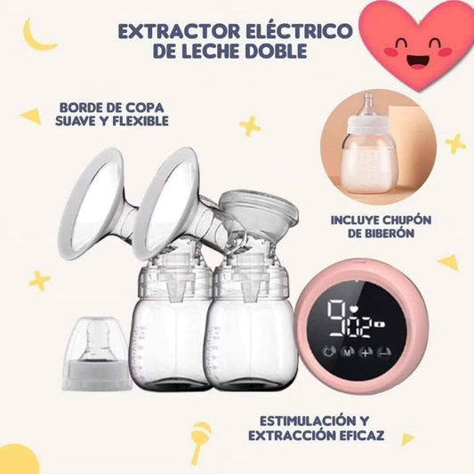 Extractor Eléctrico Portátil Inalámbrico Doble