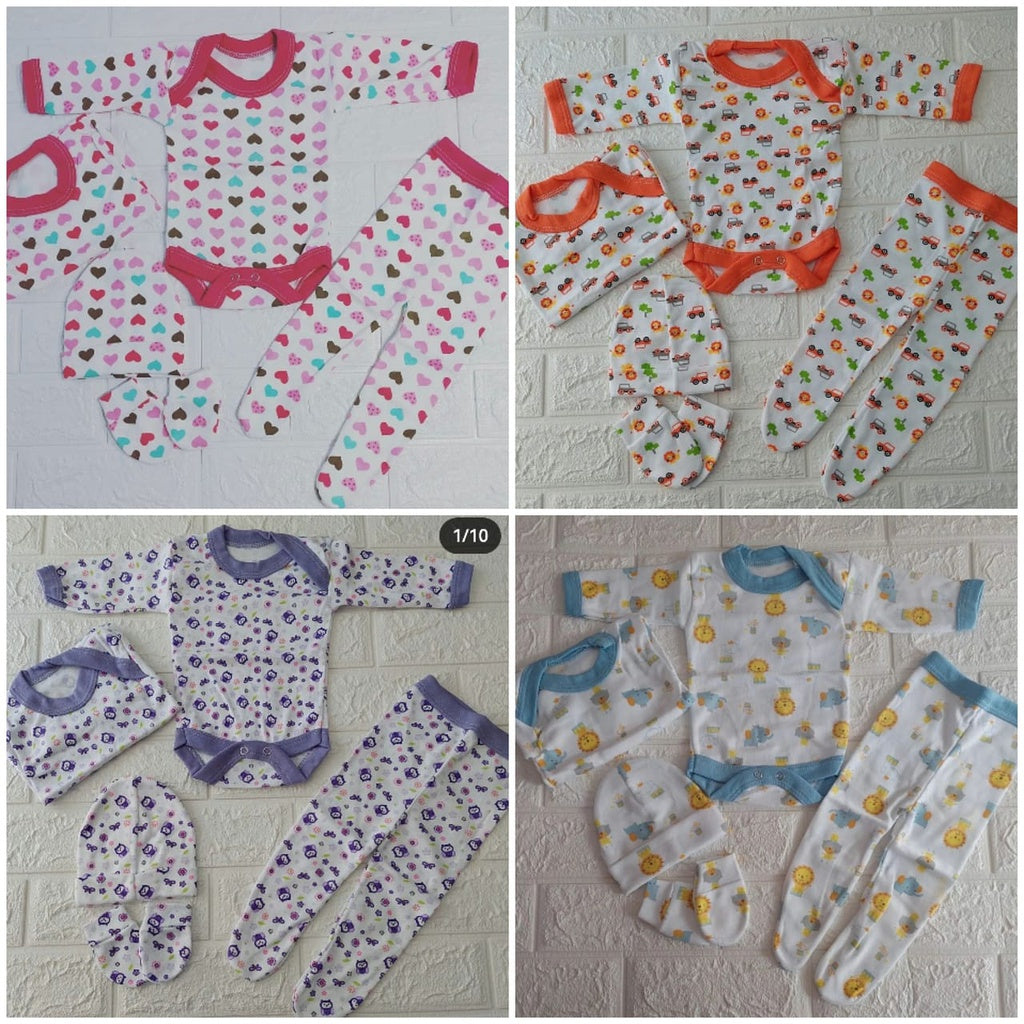 Ajuar Bebé Recién Nacido: Set Completo (DISEÑO)