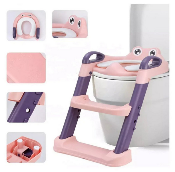 Adaptador Baño con Escalera Plegable