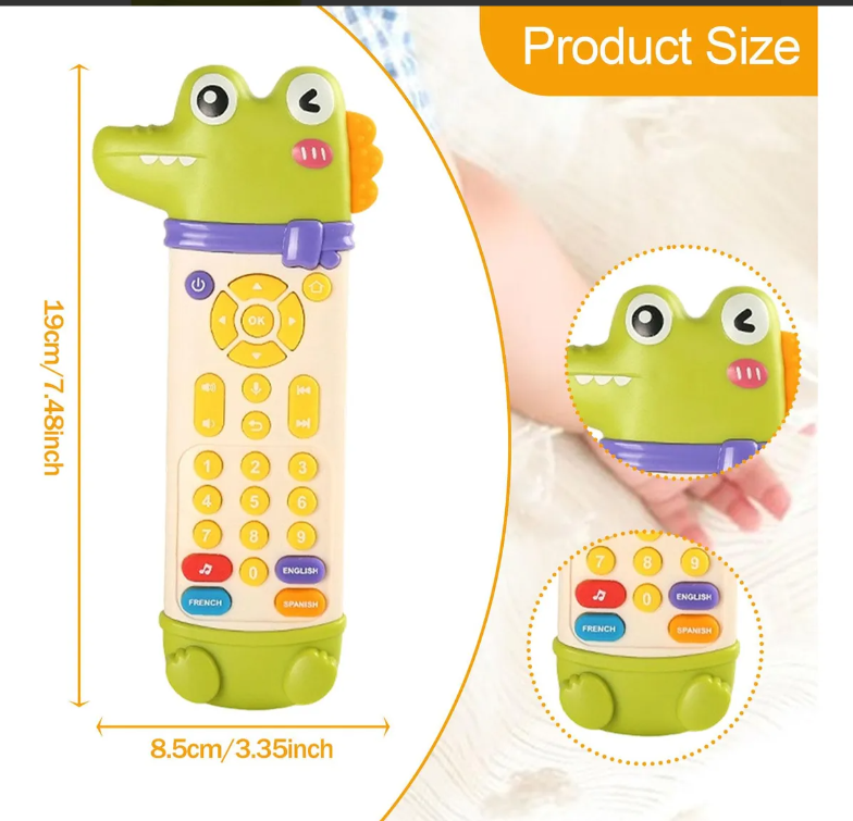 Juguete Musical Control Remoto Cocodrilo