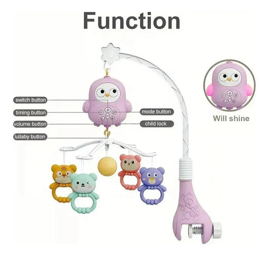 Móvil Cuna Musical Bebé