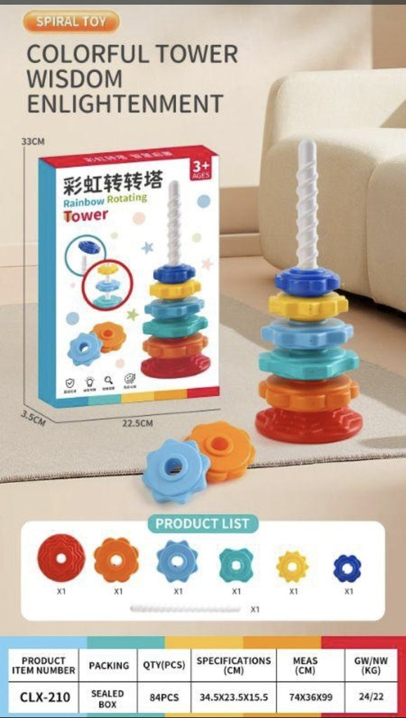 Juguete Torre Apilar Bebé