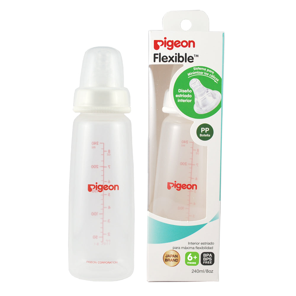 Mamadera Pigeon Boca Standar Polipropileno 240 ML
