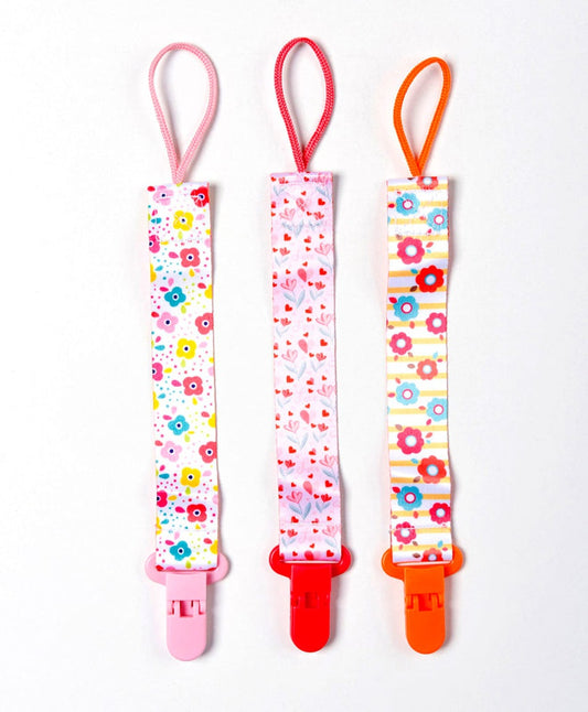 Set 3 PortaChupete Género Con Diseño