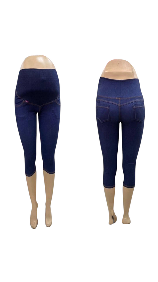 Capri Maternal 3/4 Jeans