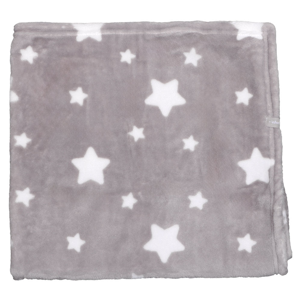 Pack 2 Mantas Unisex Gris Infanti