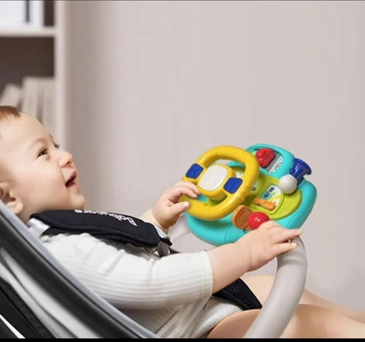 Juguetes de Volante Musical Multifuncional, Juguete Interactivo Educativo