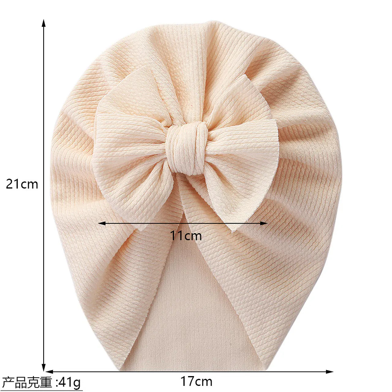 Gorro Turbante bebé 0/6 meses aprox