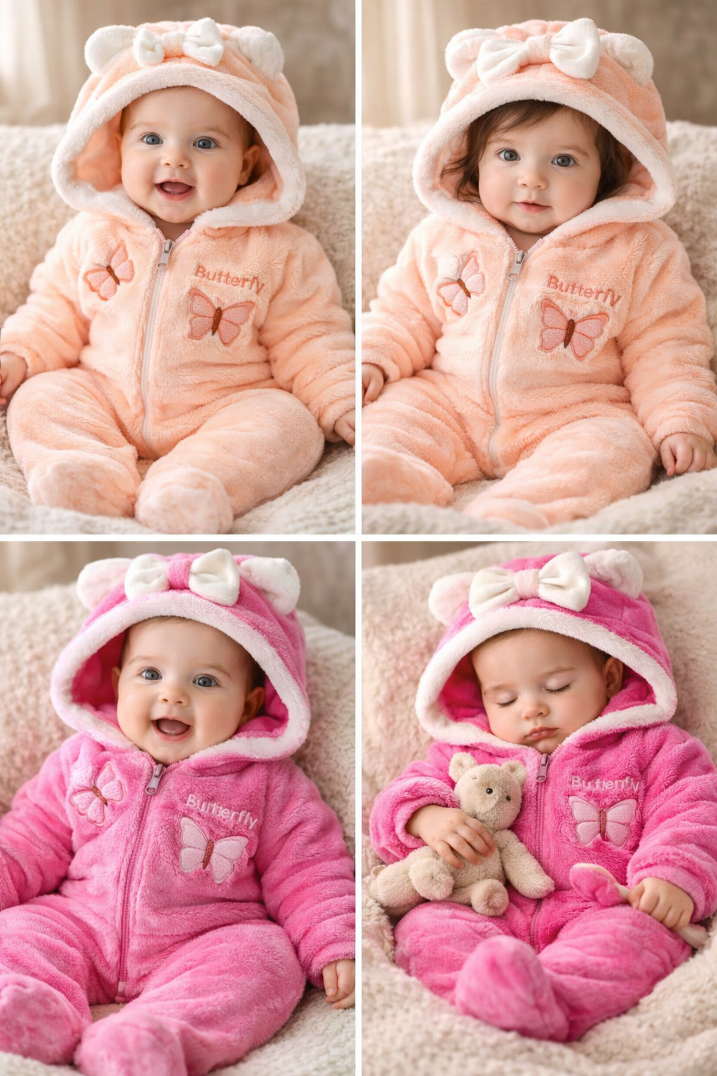 Osito Peludito Mariposa 🦋 0/3 meses