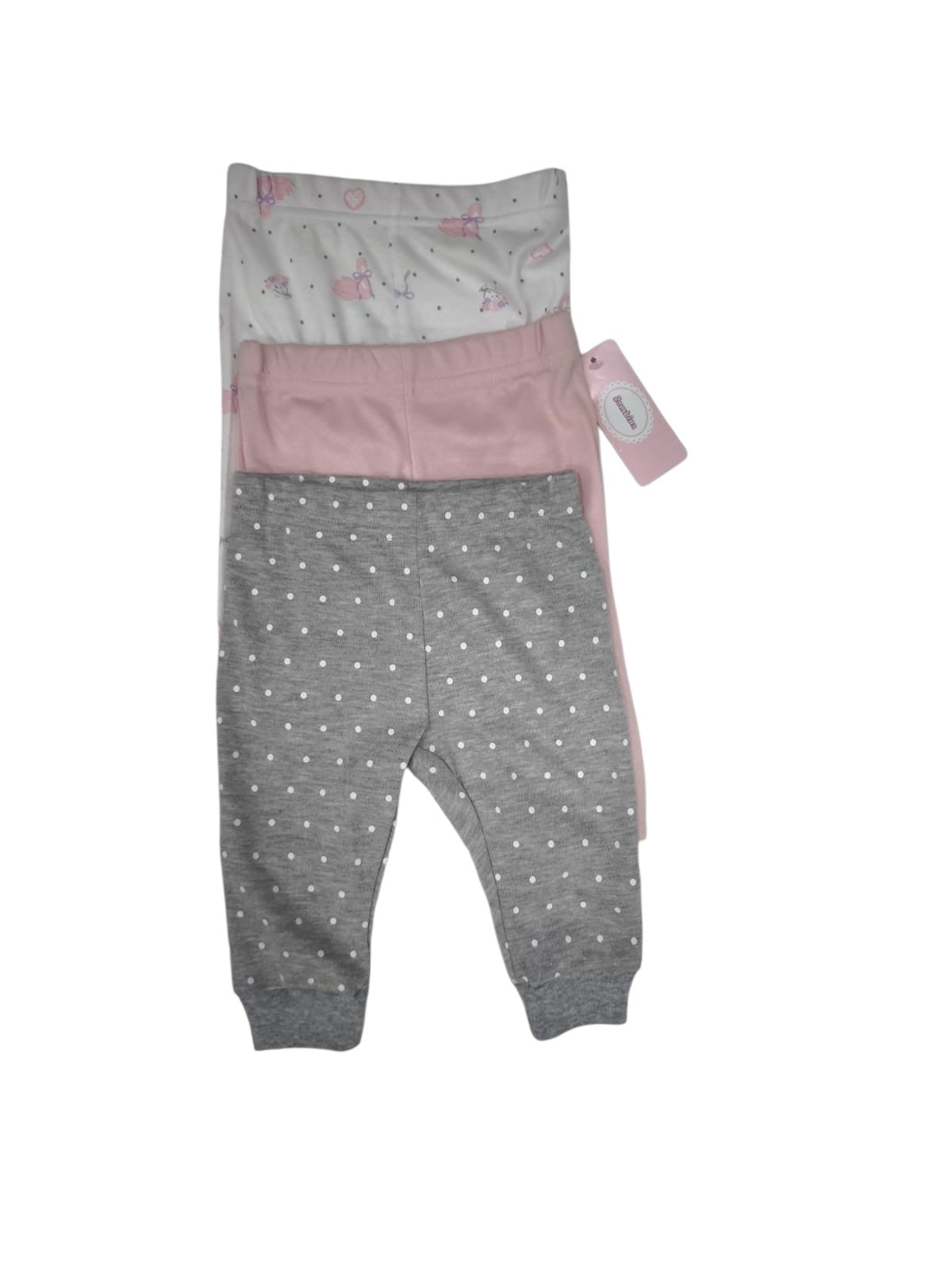 Set 3 Pantaloncitos Algodón Beba
