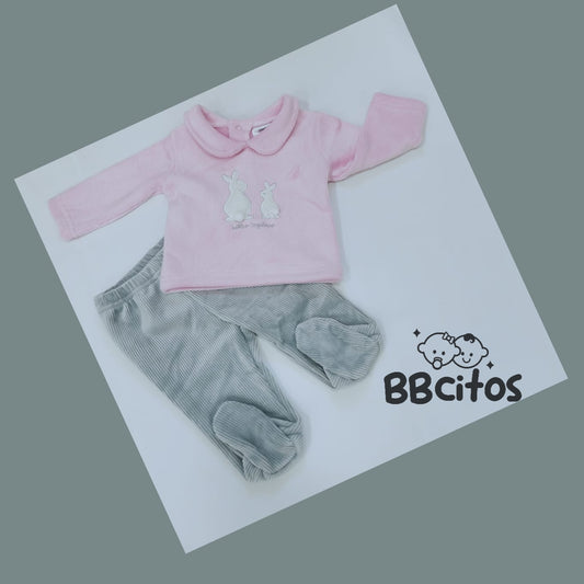 Conjunto 2 Piezas Plush Coneja