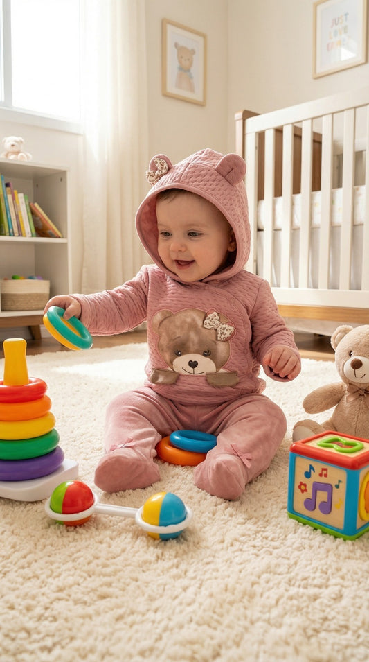 Traje 2 piezas Beba Osa Lazo