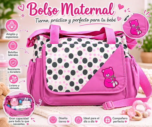 Bolso Maternal Bebé con Diseños