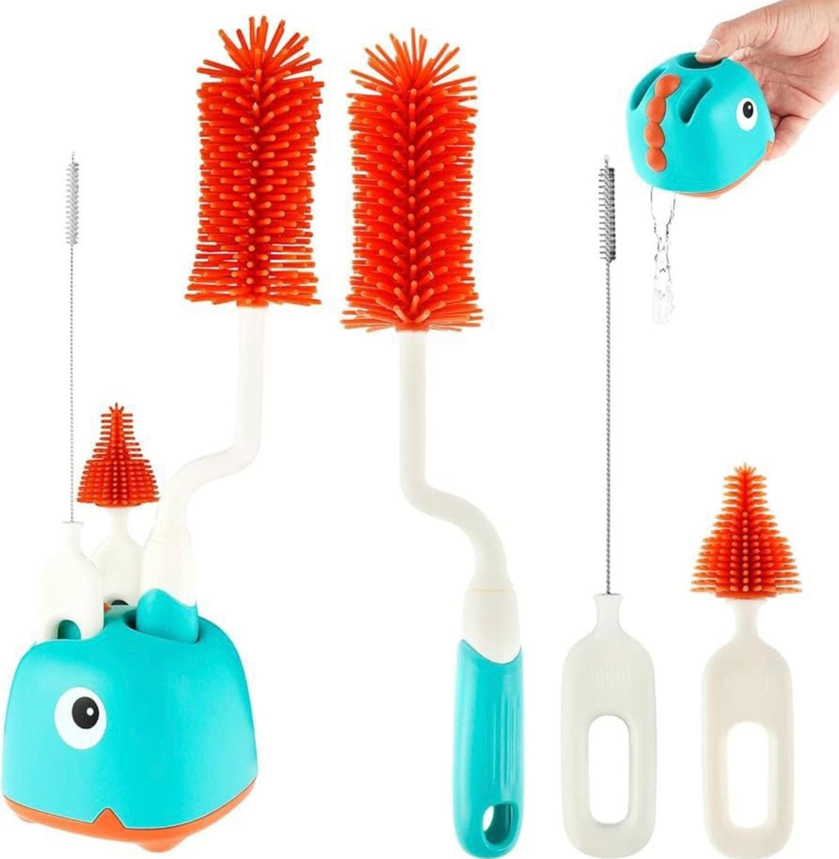 Set Cepillos Limpiamamadera Con Caja
