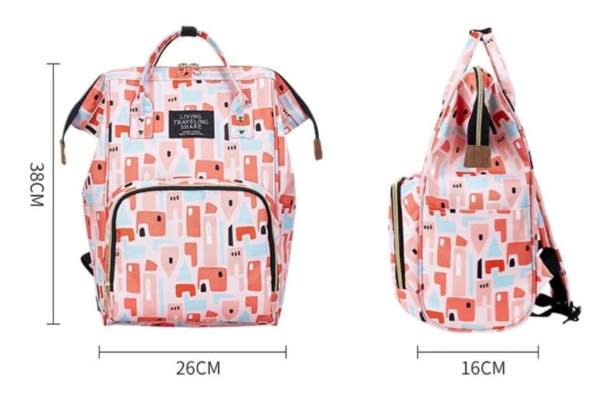 Mochila Maternal Estampada