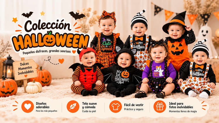 Colección Baby Halloween 👻 🎃 🕷️