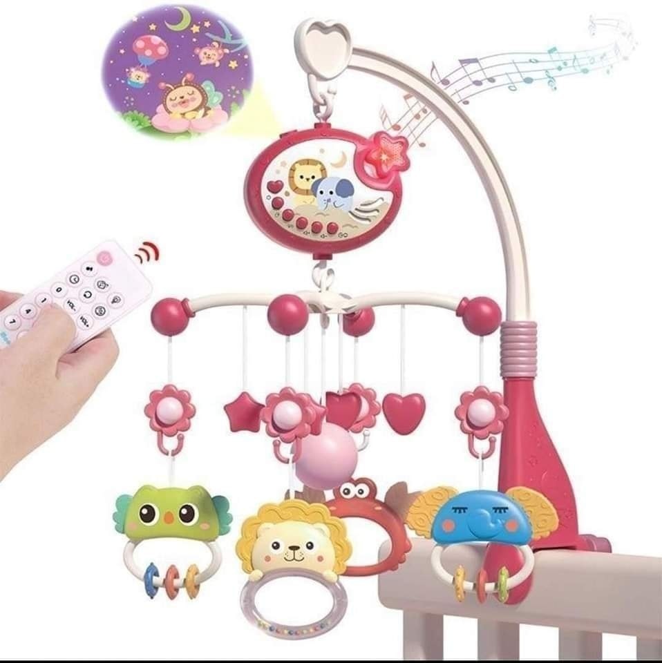 Móvil Cuna Con Espantacuco y Control