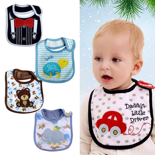 Baberos Impermeable Triple Capa Bebé