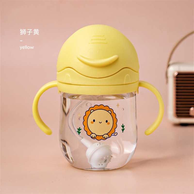 Vaso Antiderrame Con Bombilla 250 ML