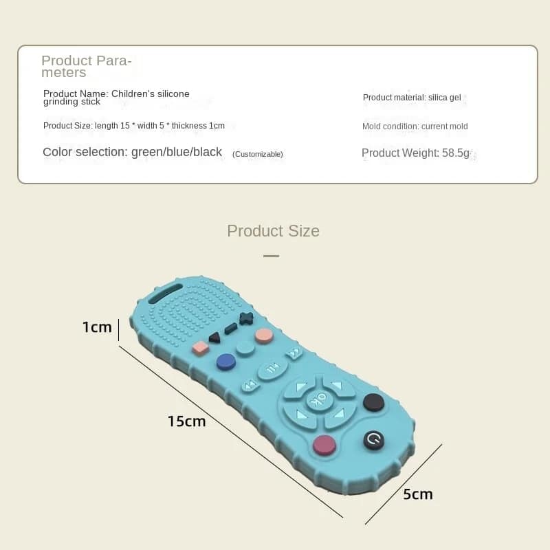 Mordedor Control Remoto Bebé Tamaño Real