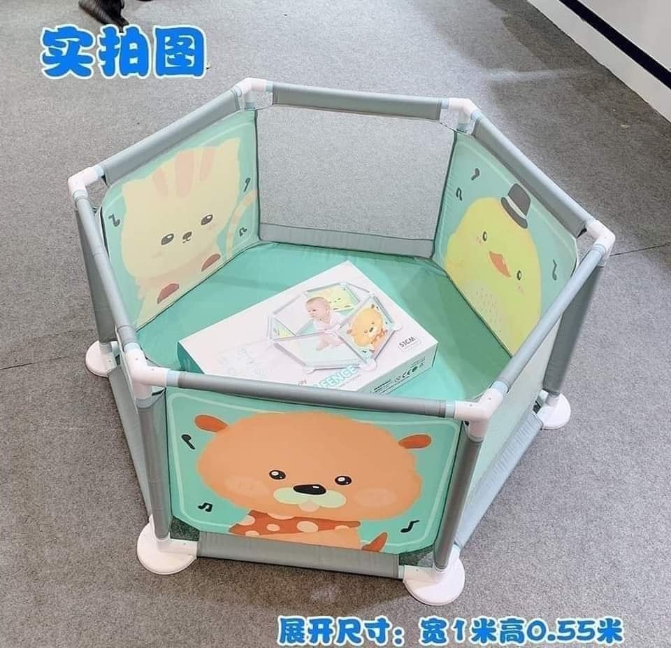 Corral con Malla para Bebé