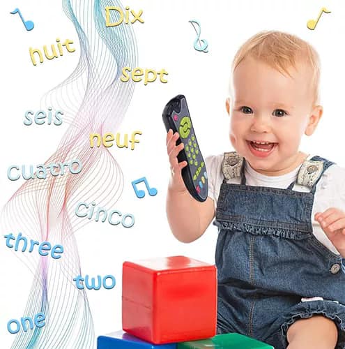 Juguete Musical Interactivo Control Remoto de Televisor