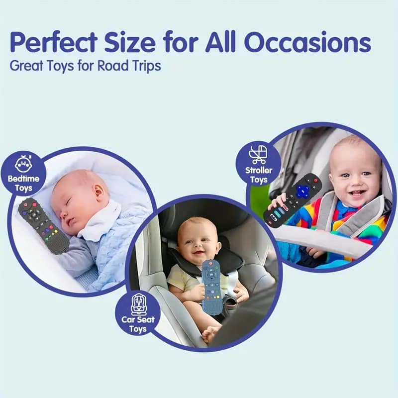 Mordedor Control Remoto Bebé Tamaño Real