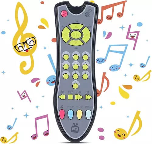 Juguete Musical Interactivo Control Remoto de Televisor