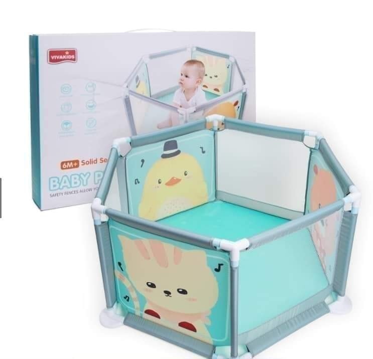 Corral con Malla para Bebé