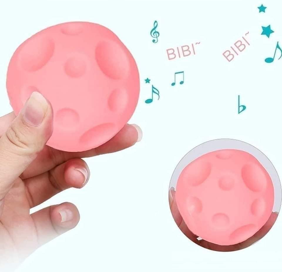 Juego Set Pelotas Sensoriales Con Sonidos