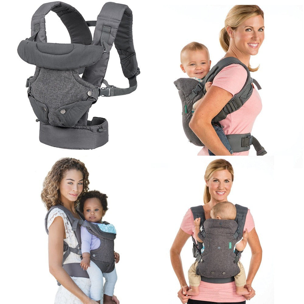PORTA BEBE INFANTINO FLIP ADVANCE GRIS