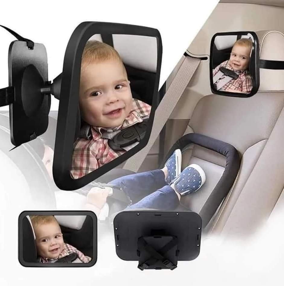 Espejo Vigilancia Retrovisor Auto Bebé XL