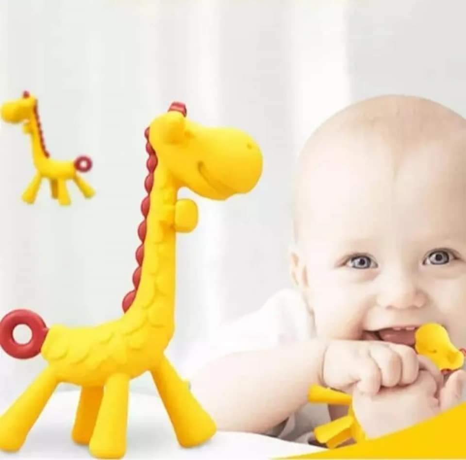 Mordedor Jirafa con estuche para Bebés