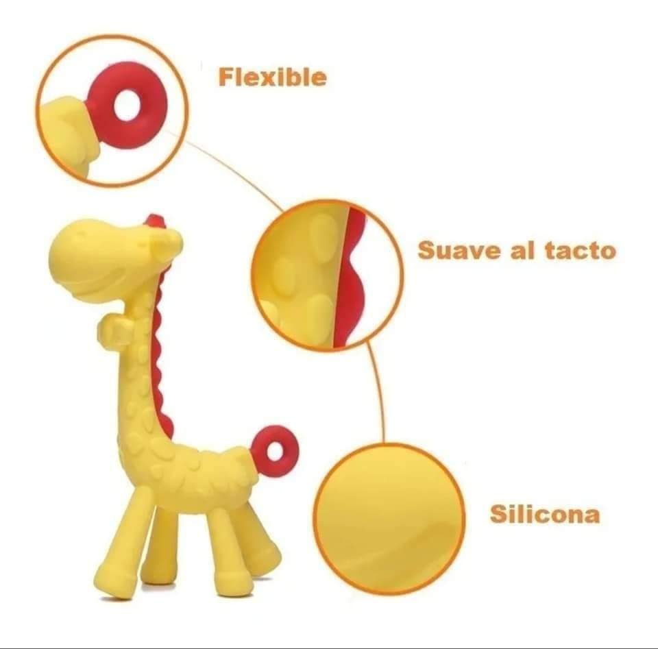 Mordedor Jirafa con estuche para Bebés