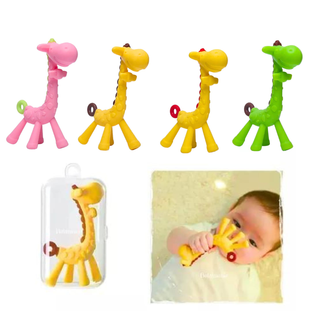 Mordedor Jirafa con estuche para Bebés
