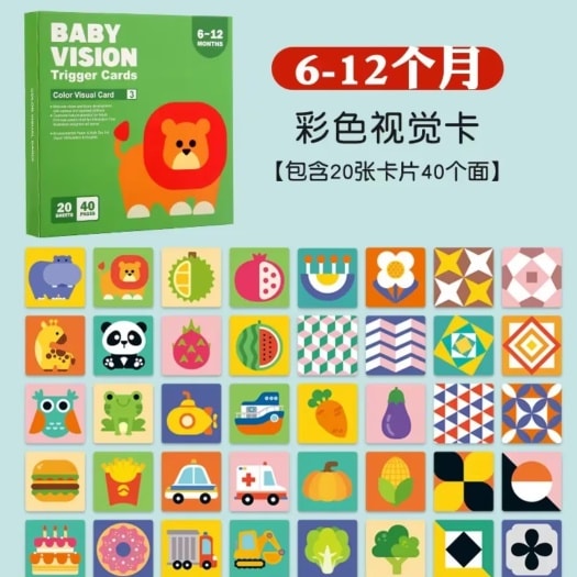 Tarjetas de Estimulación Visual Bebé