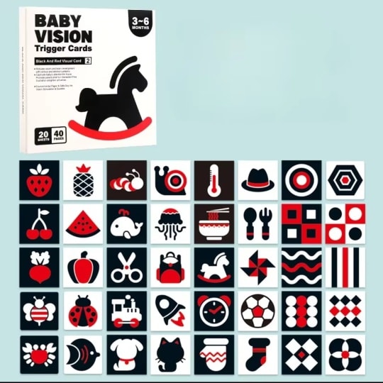 Tarjetas de Estimulación Visual Bebé