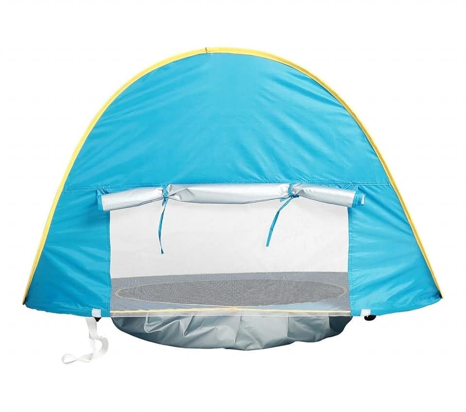 Carpa de Piscina Plegable con Protección UV