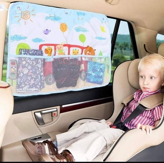 Cortina para el auto con protección UV