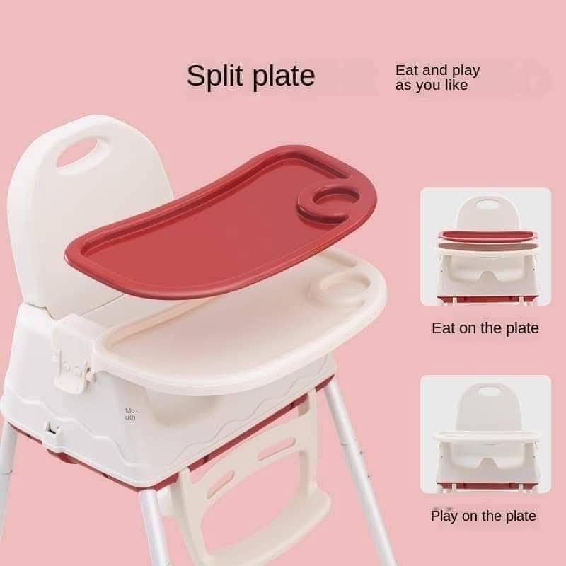 Silla Comer 4 en 1 con Asiento Ecocuero