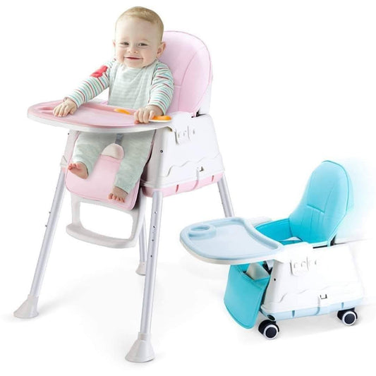 Silla Comer 4 en 1 con Asiento Ecocuero