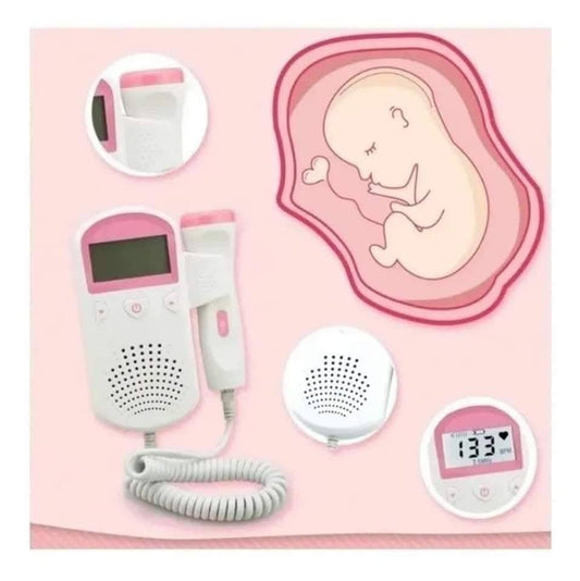 Monitor Doppler-Detector de latido Fetal portátil sin radiación
