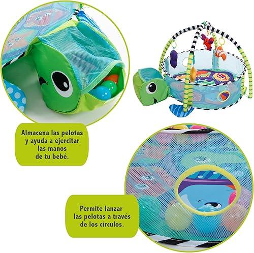 Gimnasio Bebé Didáctico 3 en 1 con Pelotas